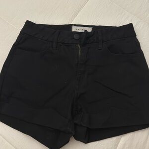Black jean pacsun shorts push-up super stretch Shorty